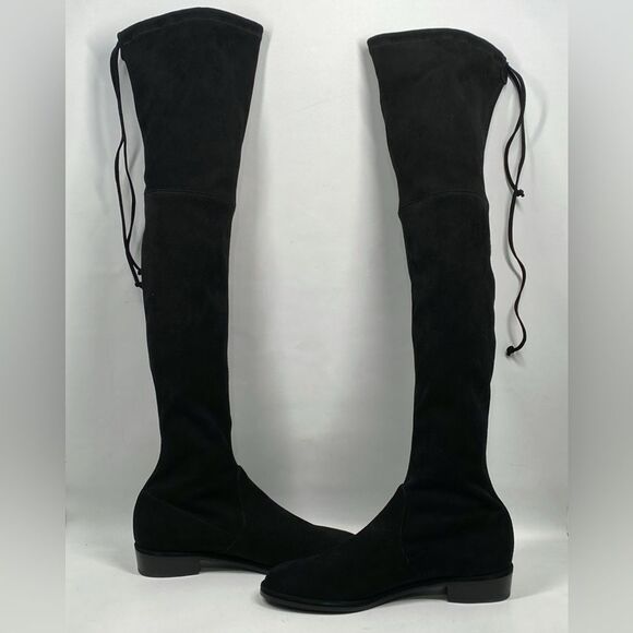 Stuart Weitzman Lowland Over-The-Knee Suede Boots size 7 - Picture 11 of 16